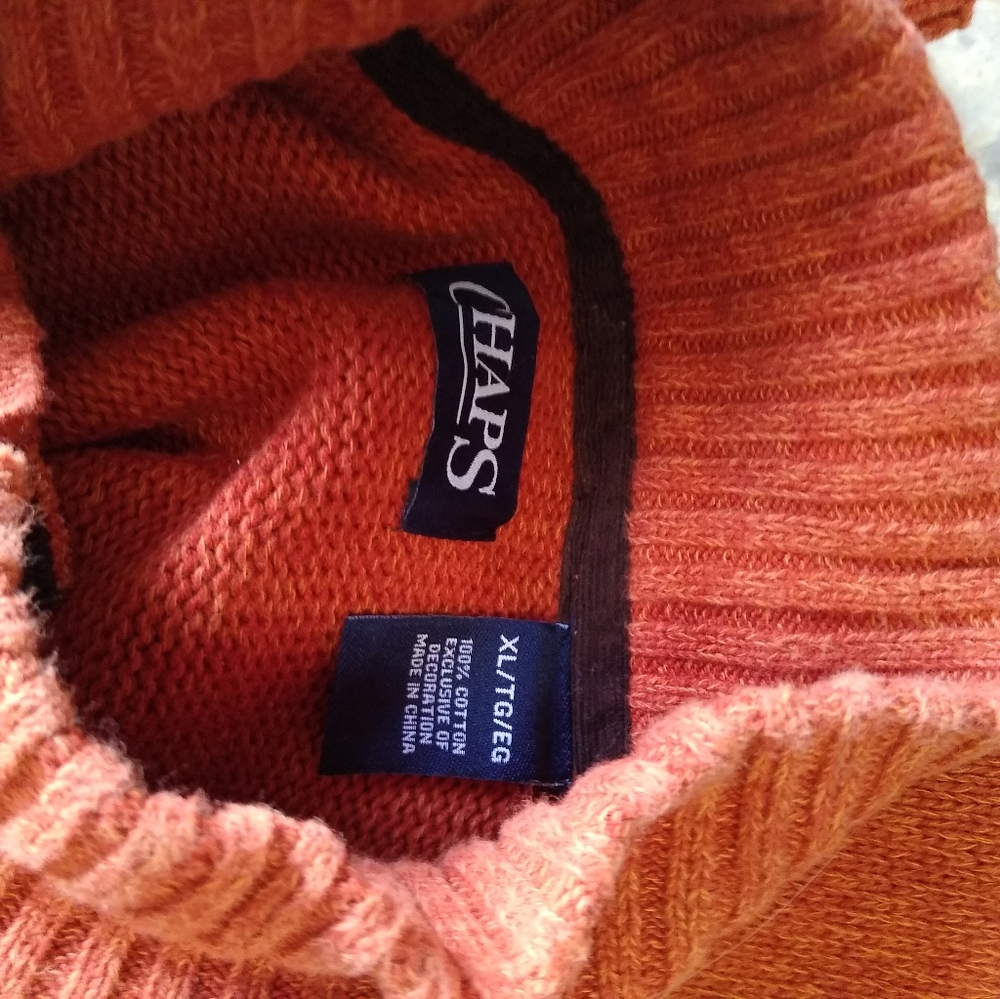 Chaps Button Down Pullover Bundle Sweaters Size Xl - image 7